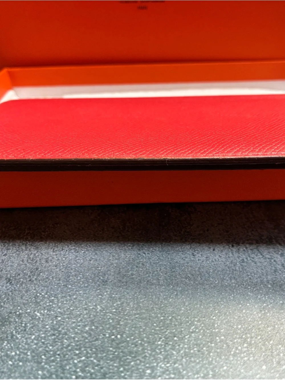 Hermes Vision II Red Leather Agenda Cover